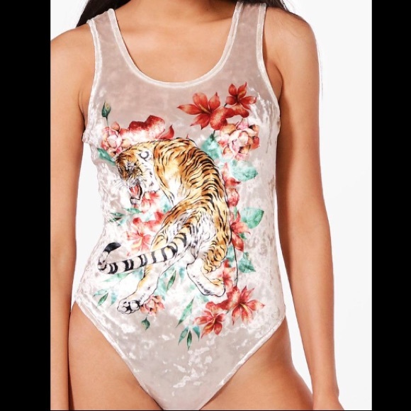 Tops - Velvet Tiger Body Suit